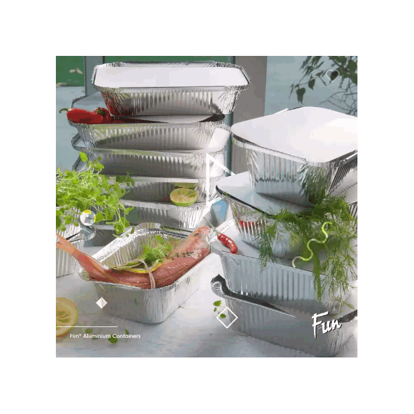 Al Bayader Disposable Aluminum Foil Food Take Away Container / 2