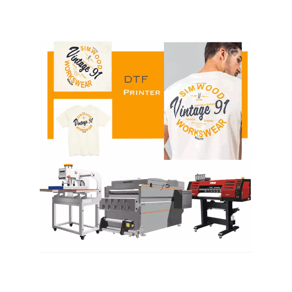 Professional Supplier MT Versatile 60cm dtf t-shirt printing printer machine digital dtf printer for / 2