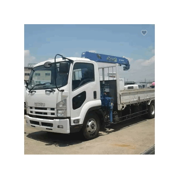 Cargo Camiones Camioneta Used Japan ISUZU Good Condition Crane Truck / 3