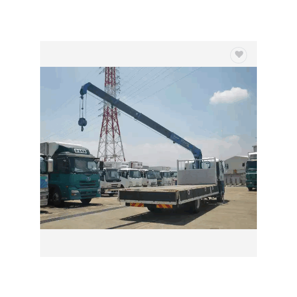 Cargo Camiones Camioneta Used Japan ISUZU Good Condition Crane Truck / 3