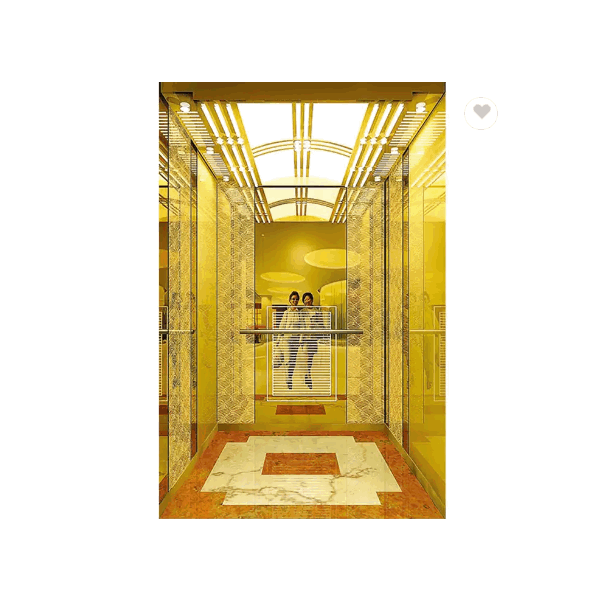 1000kg Passenger Elevator Stainless Steel Cabin Decoration / 2