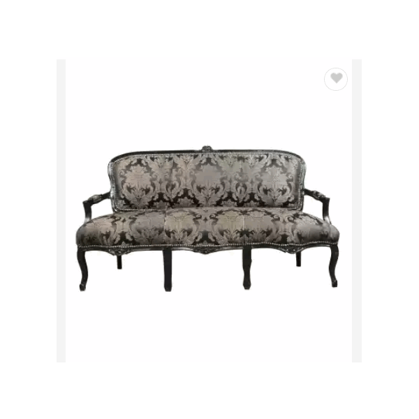 Best Quality Sofa Louis XV red and gilded wood / 5