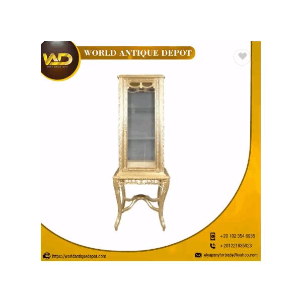 100% Best Quality Vitrine Showcase Baroque Black / 4