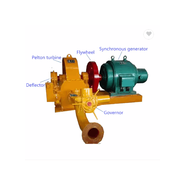 15kw Pelton Turbine Price pico water turbine hydro electric generator mini hydro generator / 4