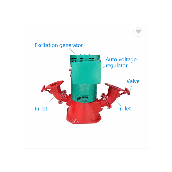 Micro hydro turbine for sale hydroelectric generator 1kw water turbine / 6