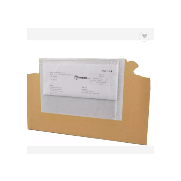 Packing List Envelopes 170*250mm Clear Self Adhesive Top Loading Waterproof Pouches for Invoices Shi / 1