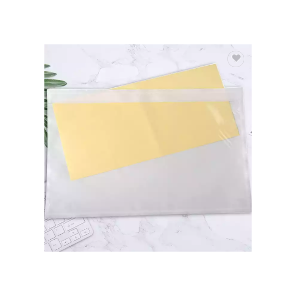 Packing List Envelopes 170*250mm Clear Self Adhesive Top Loading Waterproof Pouches for Invoices Shi / 2