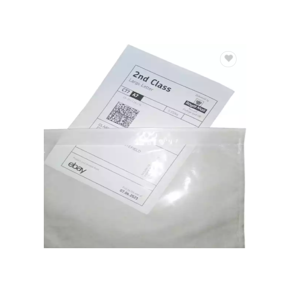 Clear Adhesive Side Loading Packing List Document Envelopes 145*180mm for Attaching Packing Slips In / 3