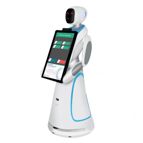 Advanced China Welcome and Greeting Service Robot with Big Screen in Events and Exhibitions / 1