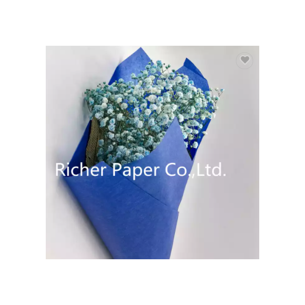 colored tissue wrapping paper recyclable 17gsm tissue paper gift wrapping paper / 3