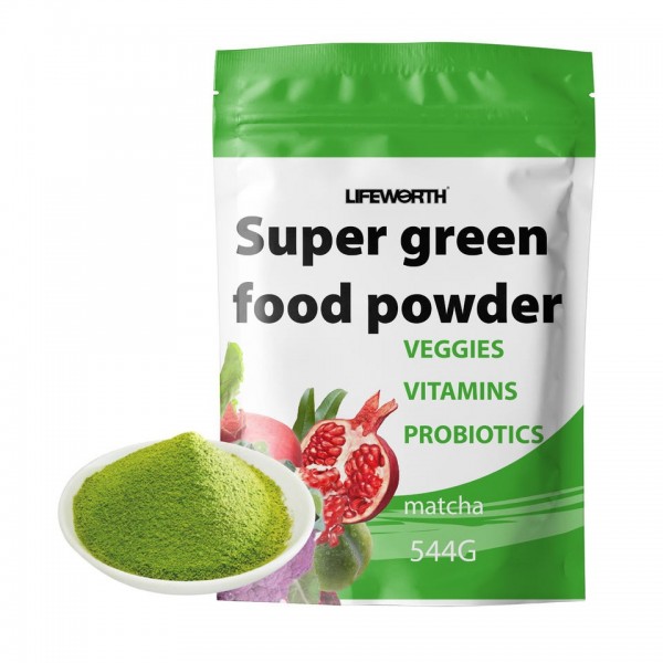 Lifeworth OEM Private Label Superfood Greens Blend Powder / 2