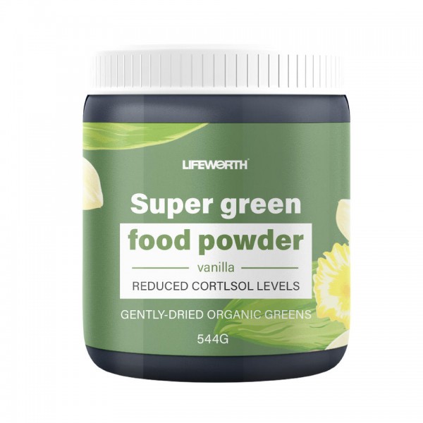 lifeworth private label immune support supplement mix superfood powder green food lose weight / 1