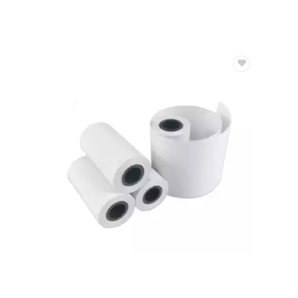 Wholesale types printing cash register paper on plastic core for thermal paper 80mm 57mm / 2