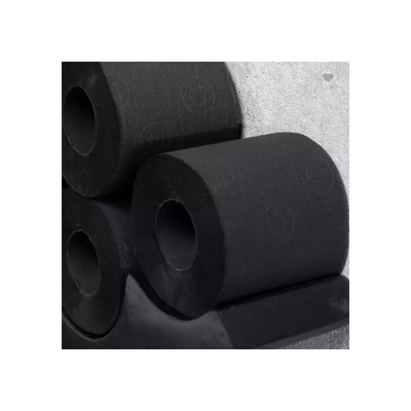 Free Sample Custom Design Bamboo Tissue Ultra Soft Toilet Paper Black / 3