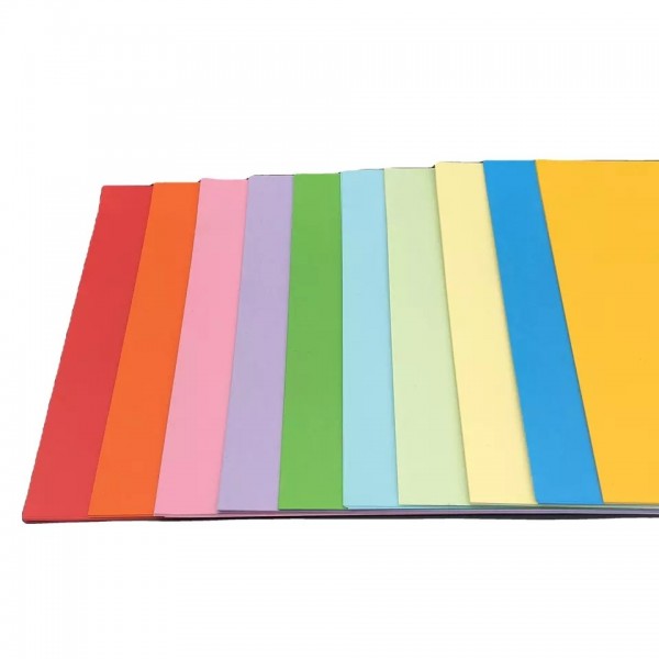 100 Sheets Colorful Cardstock Paper 8.27x11.69 Inch Construction Paper for DIY Scrapbook Paper schoo / 1