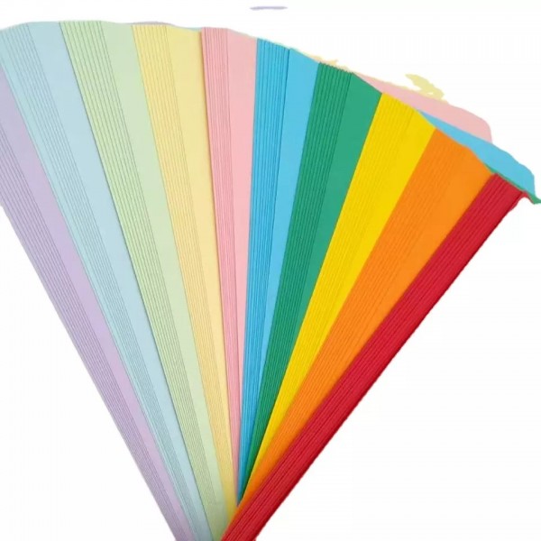 A4 paper 250gsm color cardboard print for kids and office hand origami decoupage / 3