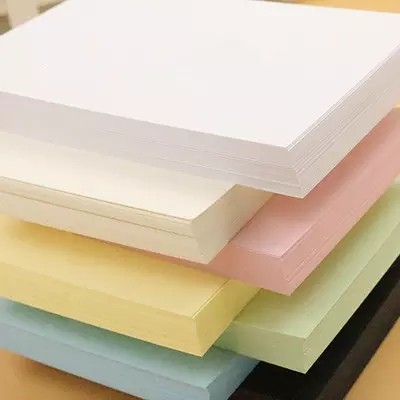 A4 paper 250gsm color cardboard print for kids and office hand origami decoupage
