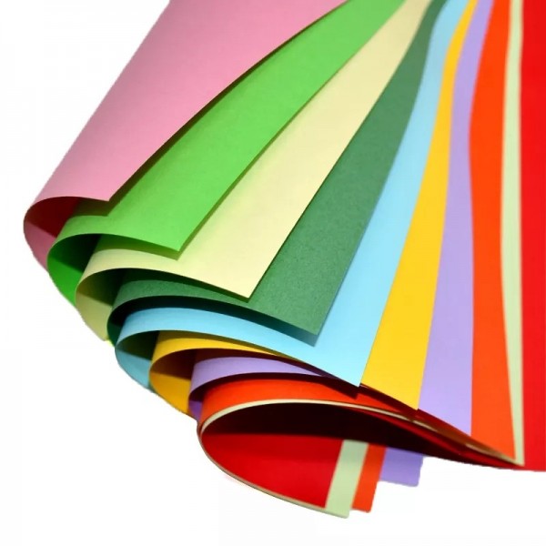 A4 legal size construction paper bright colored offset paper for printing / 3