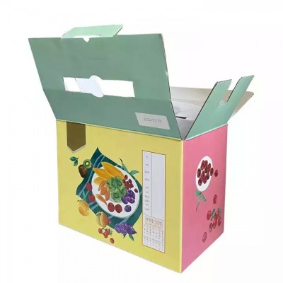 Custom print nut packaging cardboard corrugated free design Christmas gift food packaging paper box
