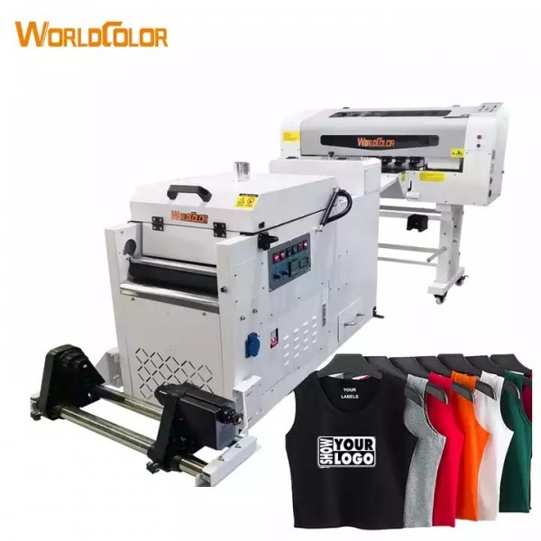 Promotion A3 DTF 1080DPI or 3200DPI with two XP600 F1080A1 or I3200A1 print heads 30cm DTF whole set / 2