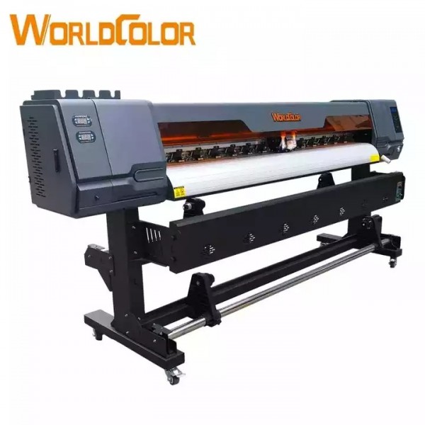 Promotion model 1.8m single head eco solvent printer for vinyl flex banner sticker printing machine  / 1