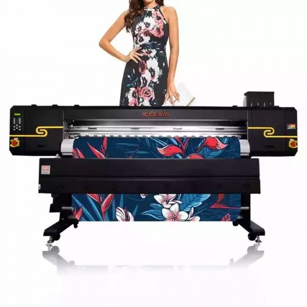 Long service life 1.8m digital printer 6 pieces i3200/4720 print head textile sublimation printer fo / 1