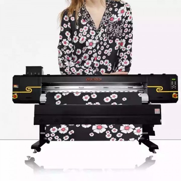 Fast speed high quality 1.8m digital printers 6 heads i3200/4720 digital textile sublimation printer / 1