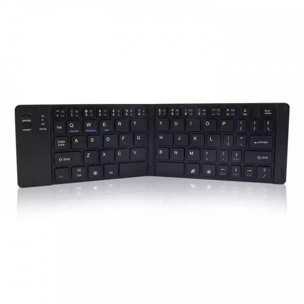 Bluetooth 3.0 Portable Wireless Foldable Bluetooth Keyboard Arabic English mini slim Keyboard / 2