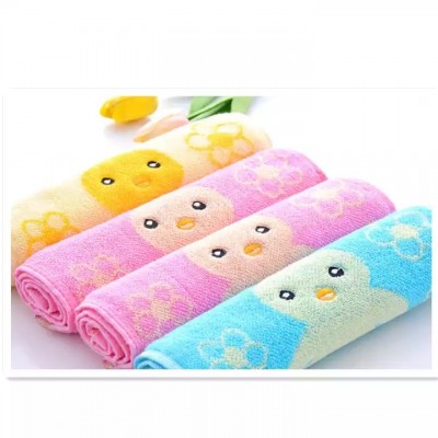 Factory wholesale children's cotton towels cute cartoon children's towels baby face soft s