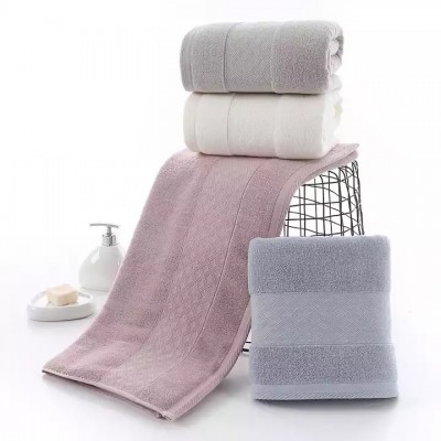 100% cotton bath towel gift box 1 pack large bath towel gift set embroidered logo business souvenir
