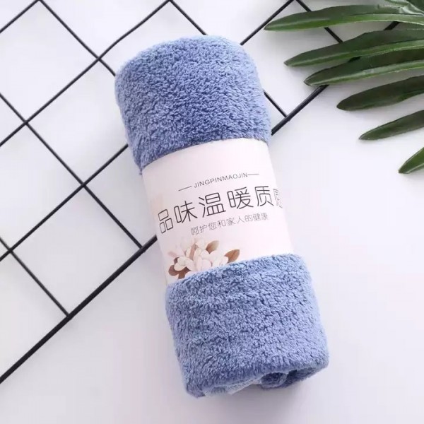 Manufacturers wholesale high-density coral velvet towels, new fine fiber facial towels absorbent and / 3