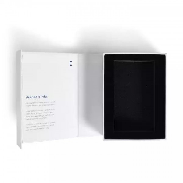 White Custom Logo Foldable Magnetic Premium Luxury Recyclable Rigid Cardboard Paper Packaging Clothi / 2