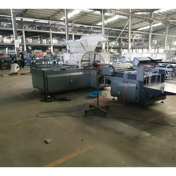 QNB-750B Automatic Error 0.3mm Paper Lining Machine for Book Cover / 3