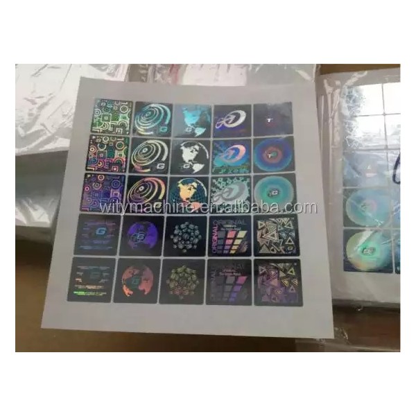 Laser Labels Holographic Embossing Machine for Film Products / 2