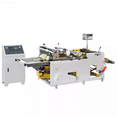 High Speed Automatic Shrinkable Label Sheeting Cutting Machine