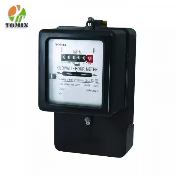 AC Front Board Single Phase KWH Meter Indoor Outdoor Energy Meter DD862 Active Energy Meter / 1