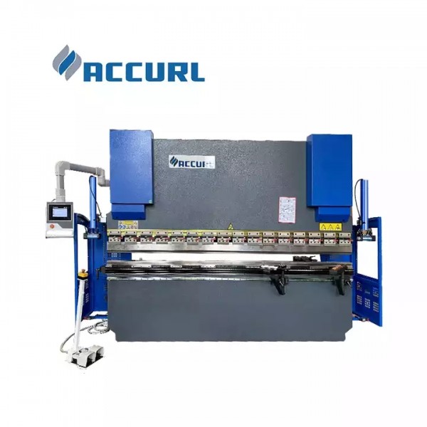 ACCURL Electro hydraulic 8 axis CNC press brake 125T/3200 bending machine for stainless steel / 1