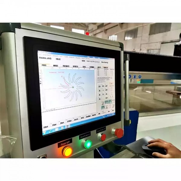 ACCURL 2000mm Water jet Cutter door-to-door service waterjet cutting machine price metal processing  / 2
