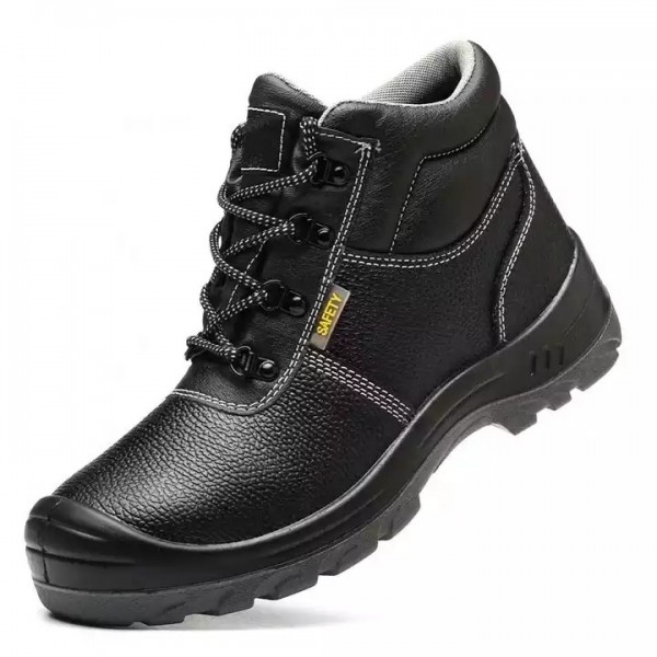 sapatos de trabalho Best Factory Price black low cut PU leather safety boots with PU outsole anti-sl / 1