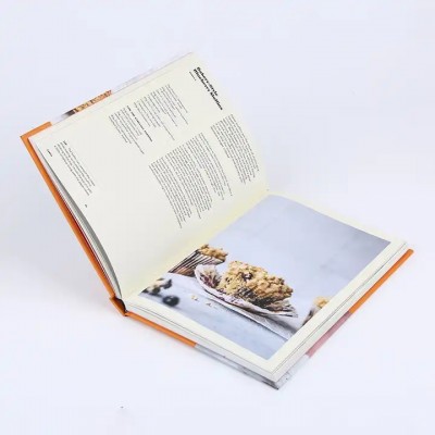 custom Manufacturer print books high quality hard cover book CMYK art/ photo/ coffee table Recipe co