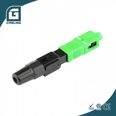 Gcabling SC APC UPC Quick Connector GPON For FTTH Drop Cable field termination Mechanical Fiber Opti