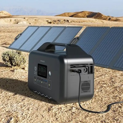 Wholesale Lifepo4 1000Wh 1kw Solar Power Station Off Grid Safety 1000 W Portable Solar Generator Wir