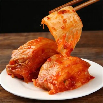 Cabbage kimchi Korean kimchi with Korean ingredients