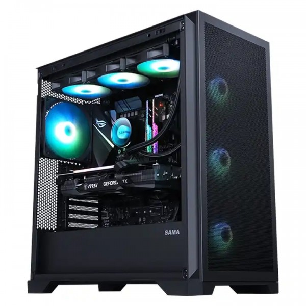 SAMA 40series GPU case pc gaming slide hard-drive bracket computer case desktop usb3.1 gaming pc cas / 1