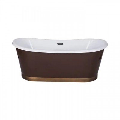 1.82m Acrylic oval luxury big size large cupc bathtub freestanding gold roll top bath bathtub tubs