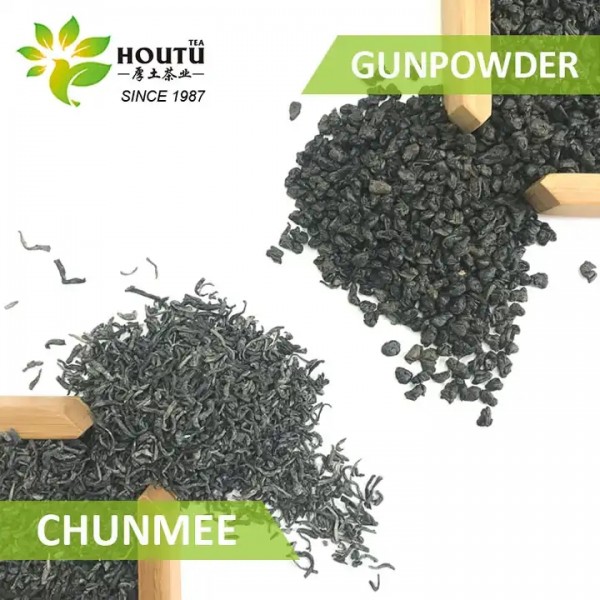 Chinese green tea fine quality Morocco EU standard gunpowder tea 3505AAA box packing / 1