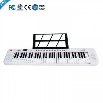 61 keys Adult professional Musical Instrument Electronic Organ high quality piano With Double Keyboa