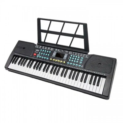 61 keys China ABS electronic midi semi-professional musical instruments piano organ keyboard toy for