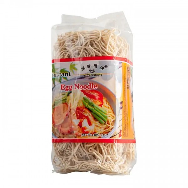 Chinese OEM Manufacturer 400 g Bulk Wholesale Jade Bridge Chinese Instant Egg Noodles with Factory P / 1