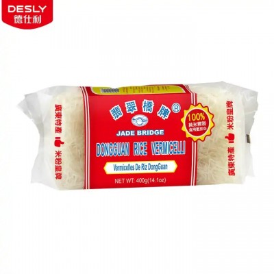 Manufacturer Easy Cook Noodle Wholesale Bulk 250 g Medium Wide Shahe Dried Rice Noodles for Supermar